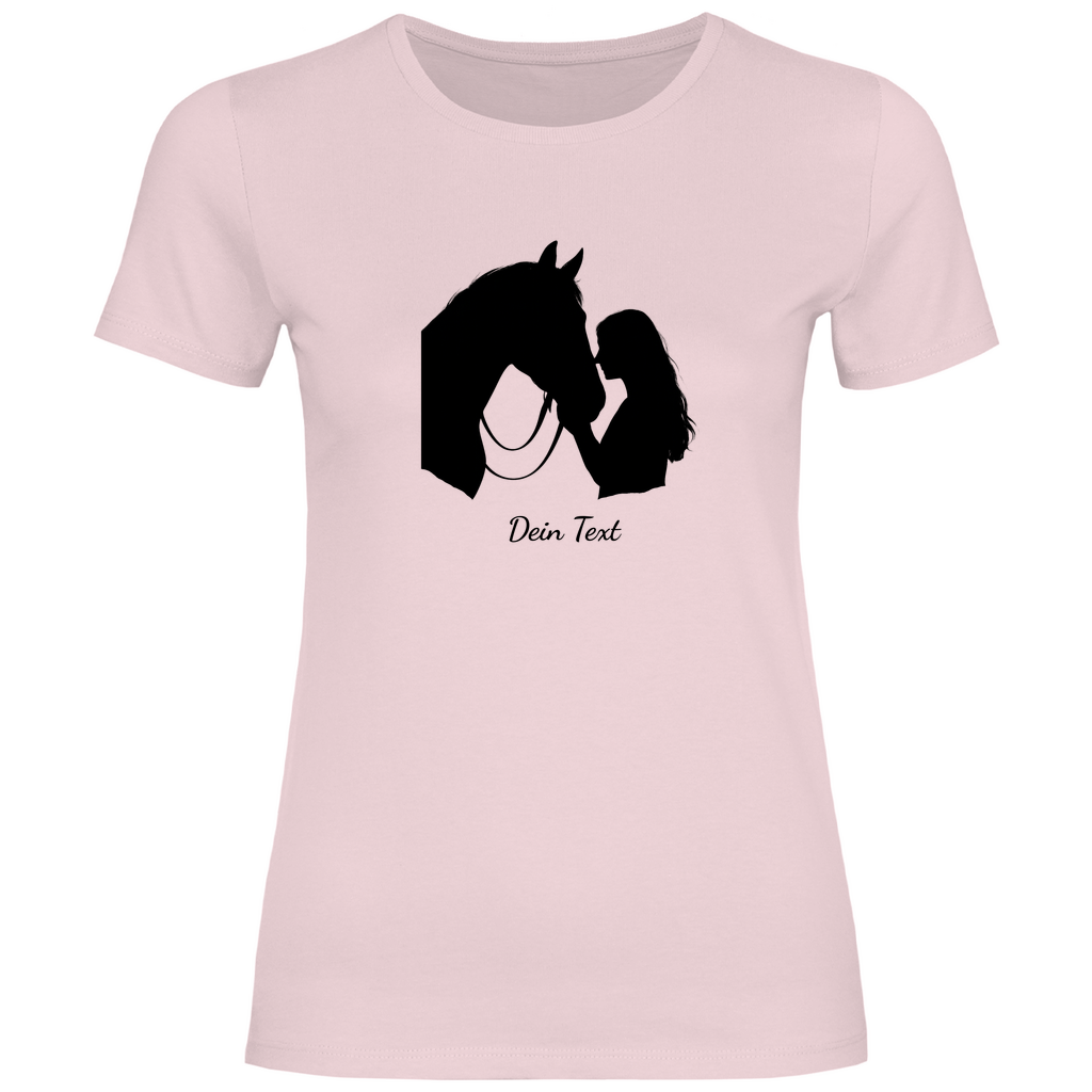 Freundschaft - T-Shirt für Damen- Dein Wunschtext