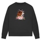 Flower Cavalier King Charles - Bio-Sweatshirt für Damen