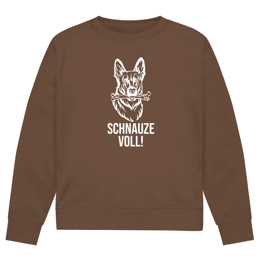 Schnauze Voll - Bio - Sweatshirt für Herren