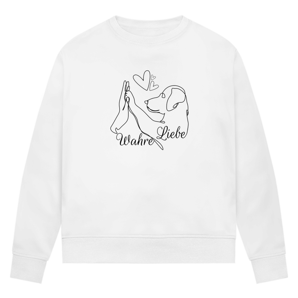 Meine  Wahre Liebe - Bio-Sweatshirt für Damen