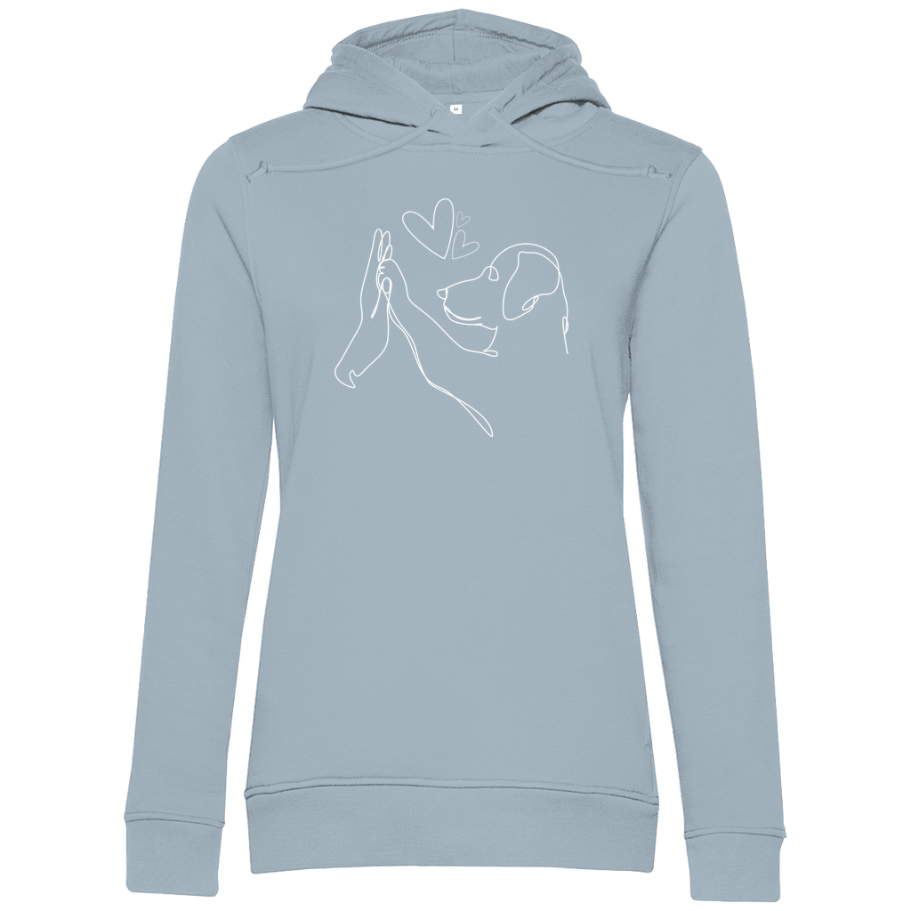 Wahre Liebe- Bio-Hoodie für Damen