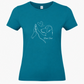 Wahre Liebe - T-Shirt für Damen-Dein Wunschtext