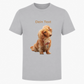 Hunde T-Shirt für Herren mit Foto – Hintergrund wird entfernt