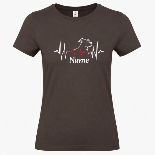 Loyal Heart |Personalisiert|- T-Shirt für Damen
