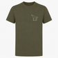 Labrador mit Herz - T-Shirt für Herren - Dein Wunschtext