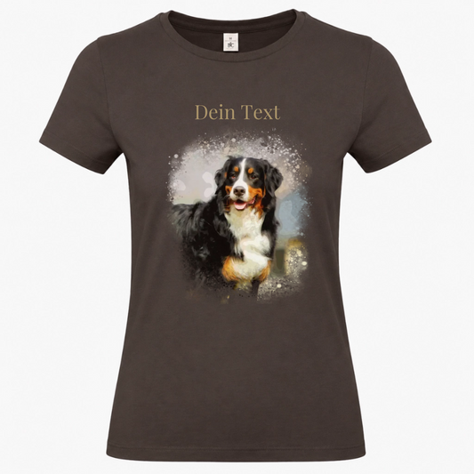 Personalisiertes Hunde T-Shirt für Damen mit Foto