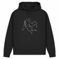 Wahre Liebe - Bio-Hoodie für Damen-Dein Wunschtext