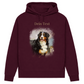 Personalisiertes Hunde Bio-Hoodie für Damen mit Foto