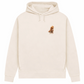 Personalisiertes Hunde Bio-Hoodie für Damen mit Foto | Brustdruck
