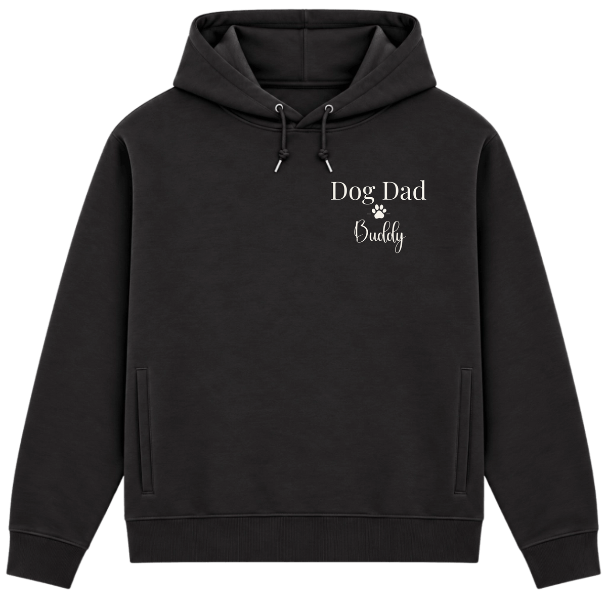 Dog Dad Bio-Hoodie für Herren |Personalisiert