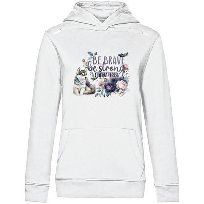 Be Strong - Bio-Hoodie für Damen