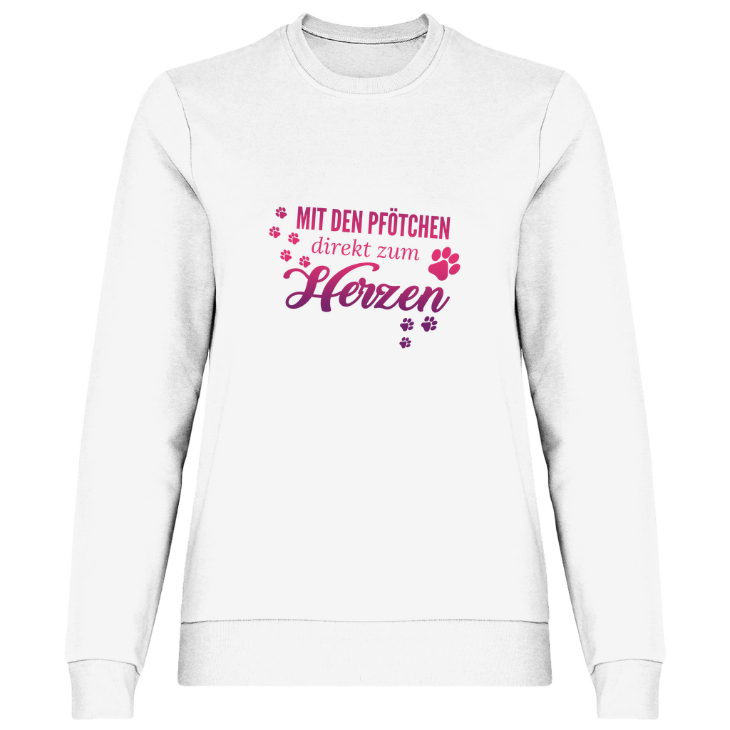 Direkt Zum Herzen - Sweatshirt für Damen