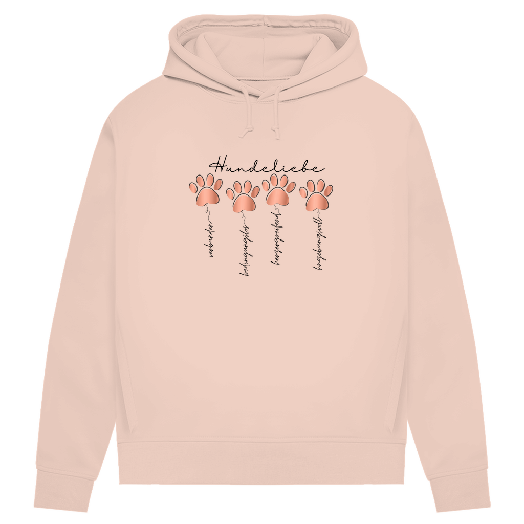 Hundeliebe - Bio-Hoodie für Damen