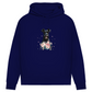 Flower Schnauzer - Bio-Hoodie für Damen