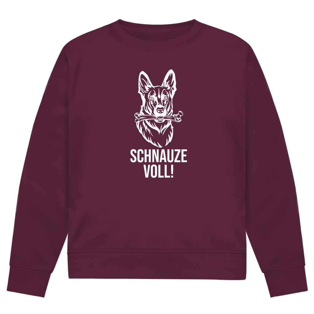 Schnauze Voll - Bio - Sweatshirt für Herren