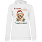 Santas Golden Assistant - Hoodie für Damen