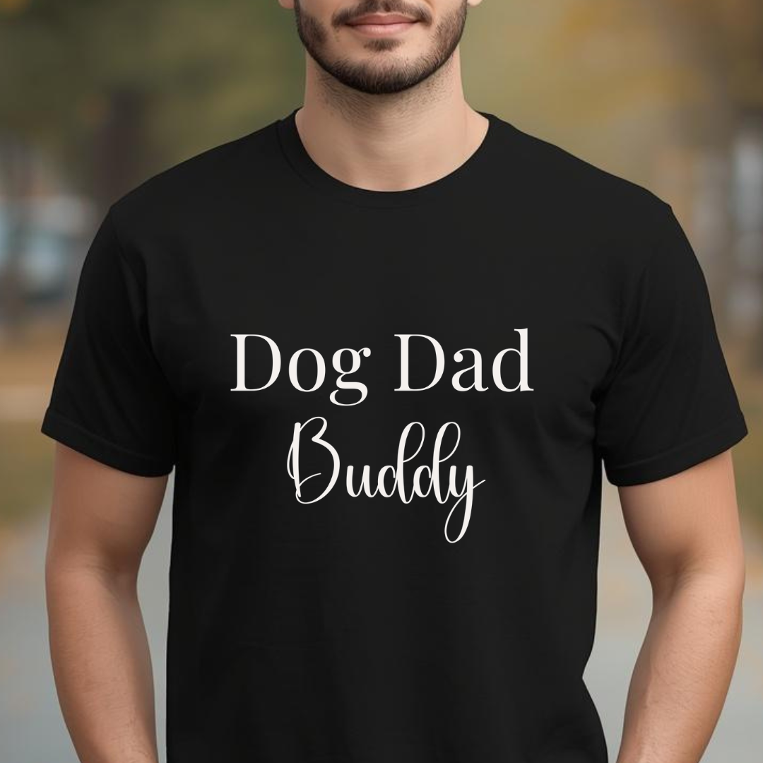 Personalisiertes Dog Dad T-Shirt für Herren