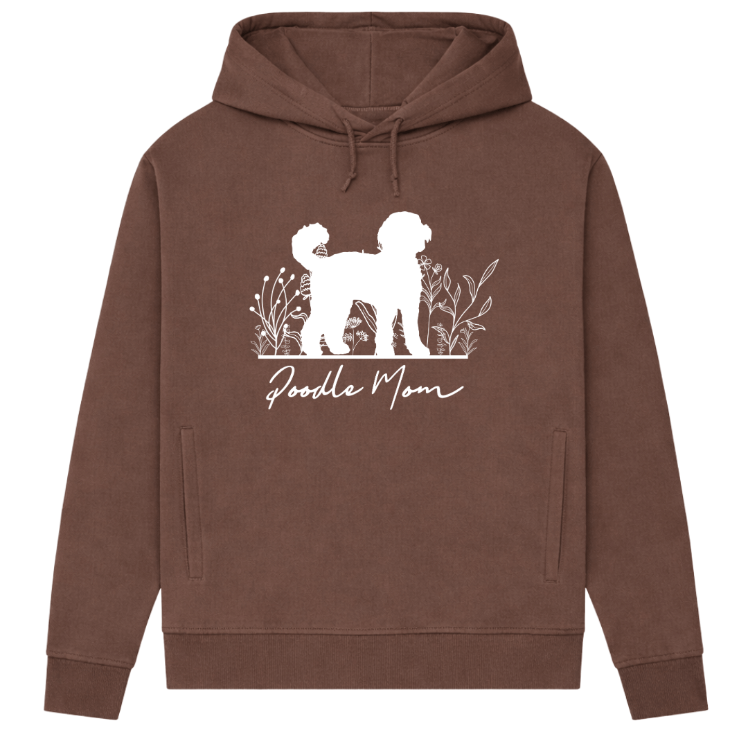 Pudel Mom– Hoodie aus Bio-Baumwolle für Damen