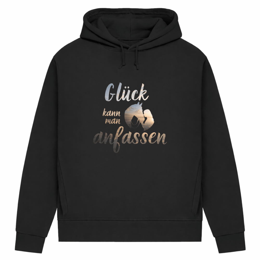 Glück - Hoodie aus Bio-Baumwolle für Damen