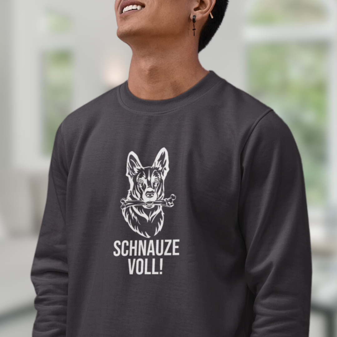 Schnauze Voll - Sweatshirt für Herren