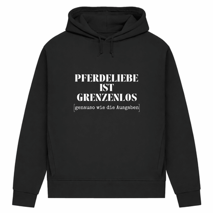 Ohne Pferd– Hoodie aus Bio-Baumwolle für Damen