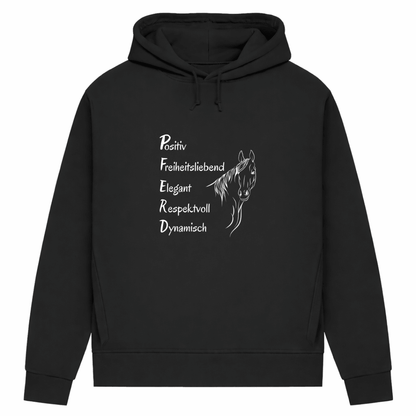 Seelenpferd - Hoodie aus Bio-Baumwolle für Damen