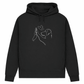 Wahre Liebe – Hoodie aus Bio-Baumwolle für Damen