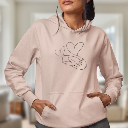 Pakt der Liebe - Bio-Hoodie für Damen