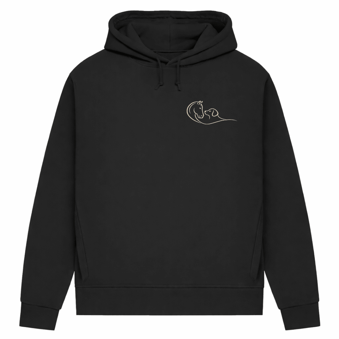 Seelenfreunde -Hoodie aus Bio-Baumwolle für Damen