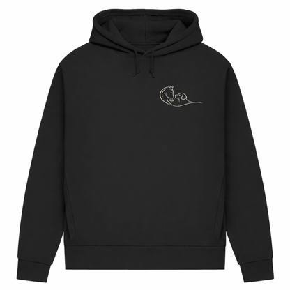 Seelenfreunde -Hoodie aus Bio-Baumwolle für Damen