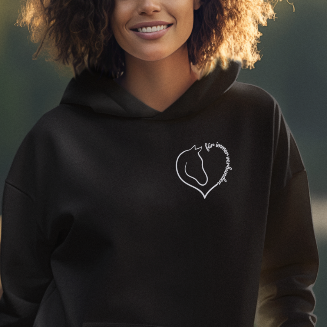 Verbunden - Bio-Hoodie für Damen