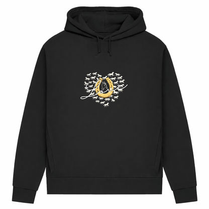 Hufeisenliebe - Hoodie aus Bio-Baumwolle für Damen