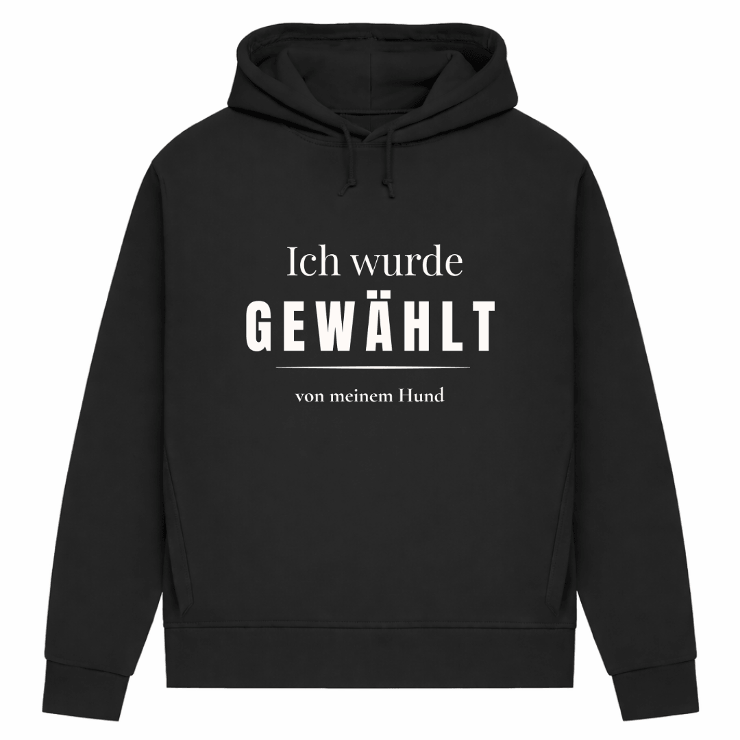 Seelenhund Statement  – Hoodie aus Bio-Baumwolle für Damen