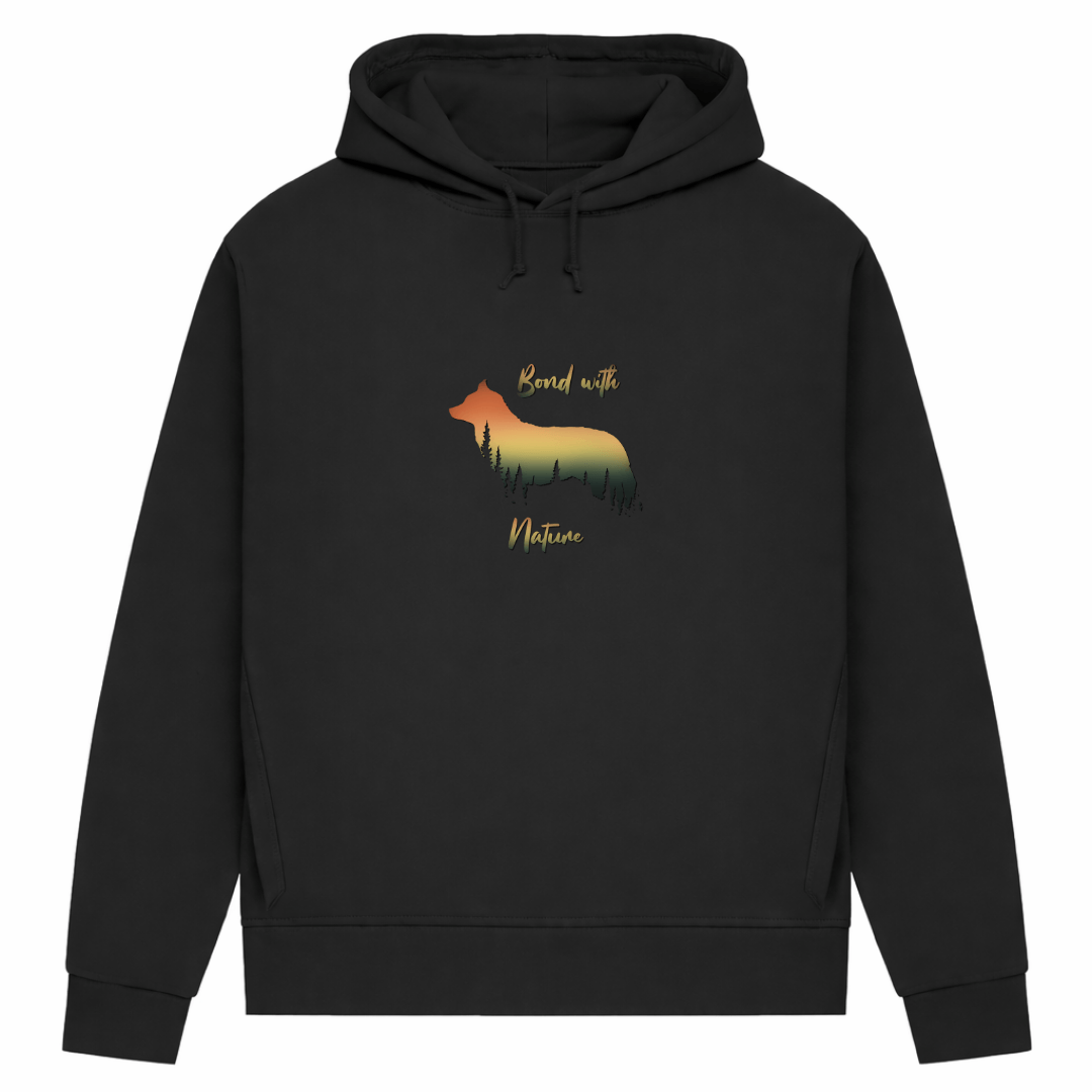 Bond With Nature– Hoodie aus Bio-Baumwolle für Damen