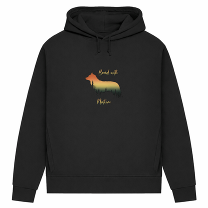 Bond With Nature– Hoodie aus Bio-Baumwolle für Damen