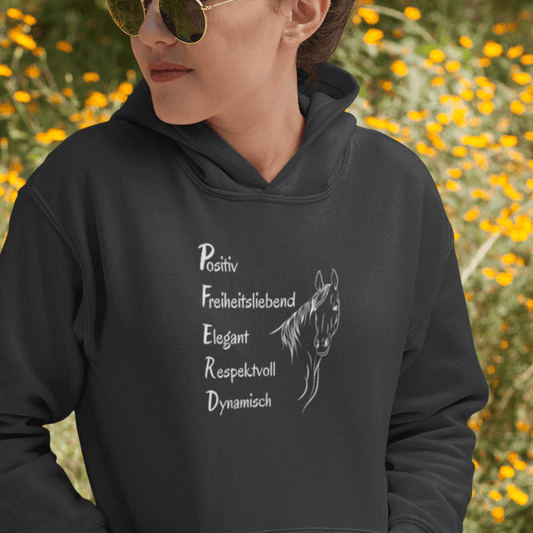 Seelenpferd - Bio-Hoodie für Damen