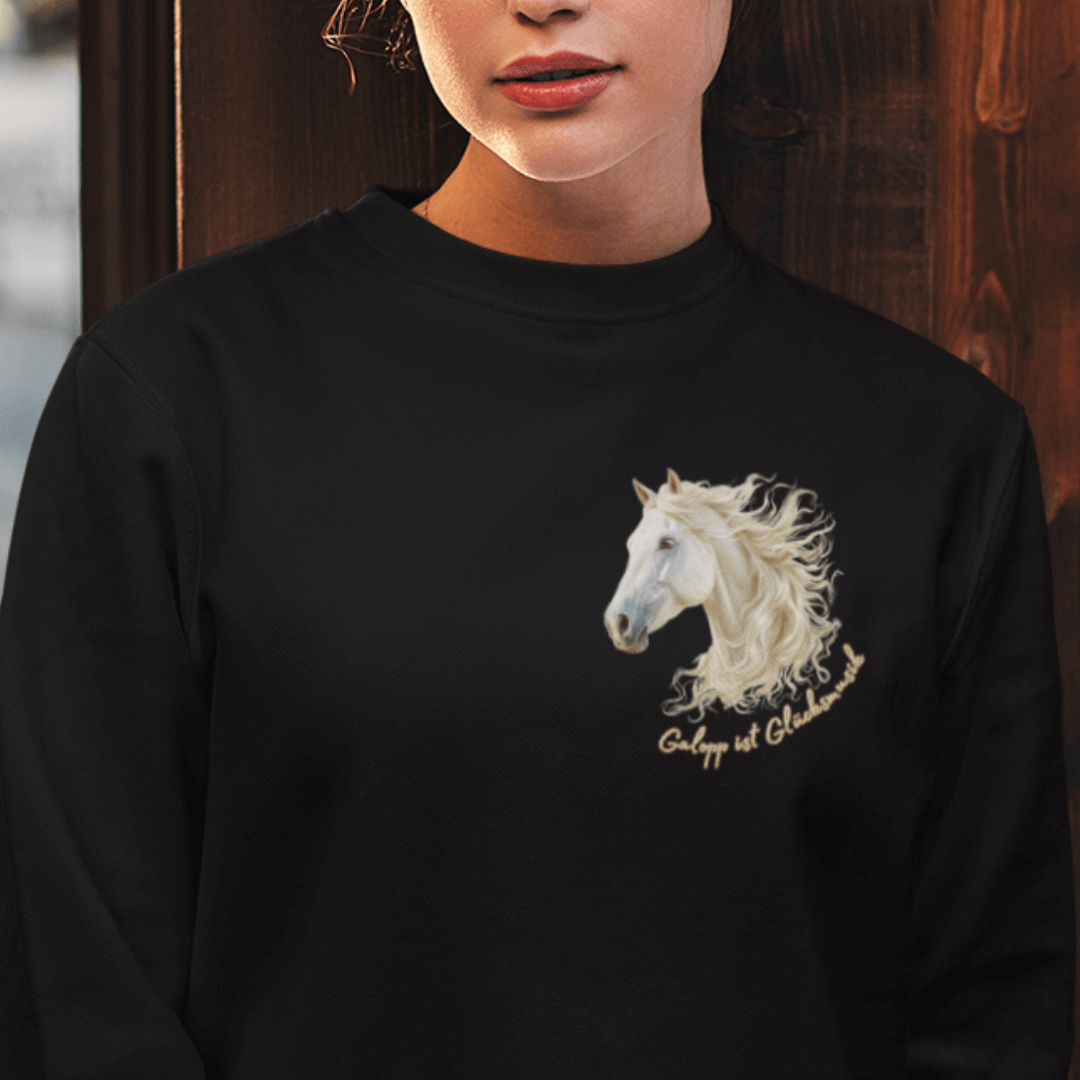 Galopp - Bio-Sweatshirt für Damen