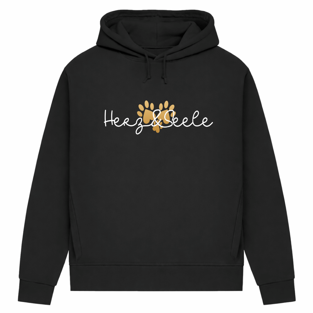 Herz und Seele – Hoodie aus Bio-Baumwolle für Damen