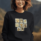 Briefmarken - Bio-Sweatshirt für Damen