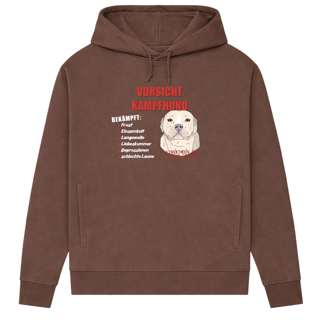 Lieblingshund– Hoodie aus Bio-Baumwolle für Damen