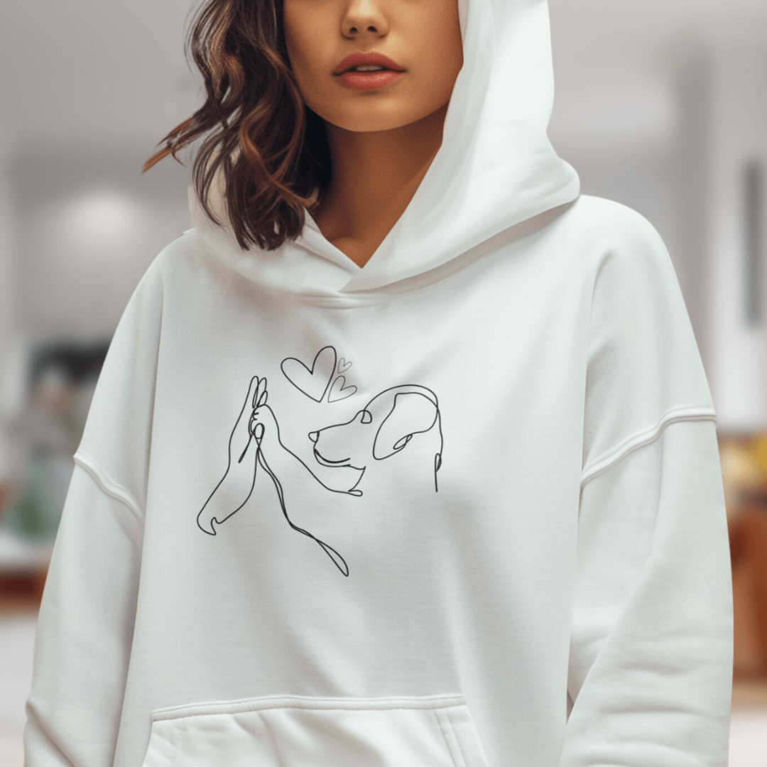 Wahre Liebe - Bio-Hoodie für Damen