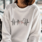 Lebenslinie  – Bio-Sweatshirt für Damen