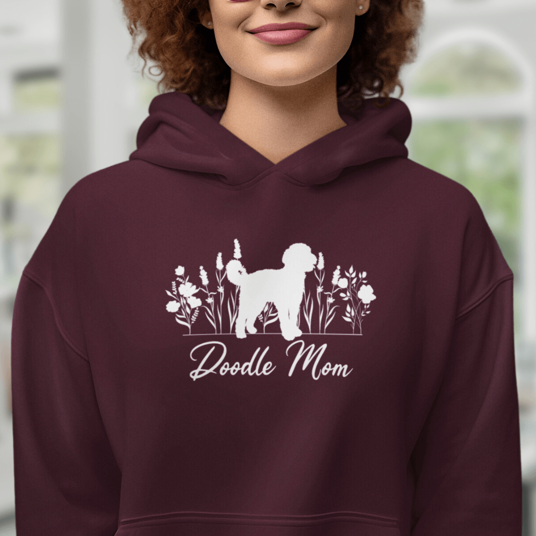 Doodle Mom - Bio-Hoodie für Damen