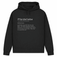 Pferdeliebe - Hoodie aus Bio-Baumwolle für Damen
