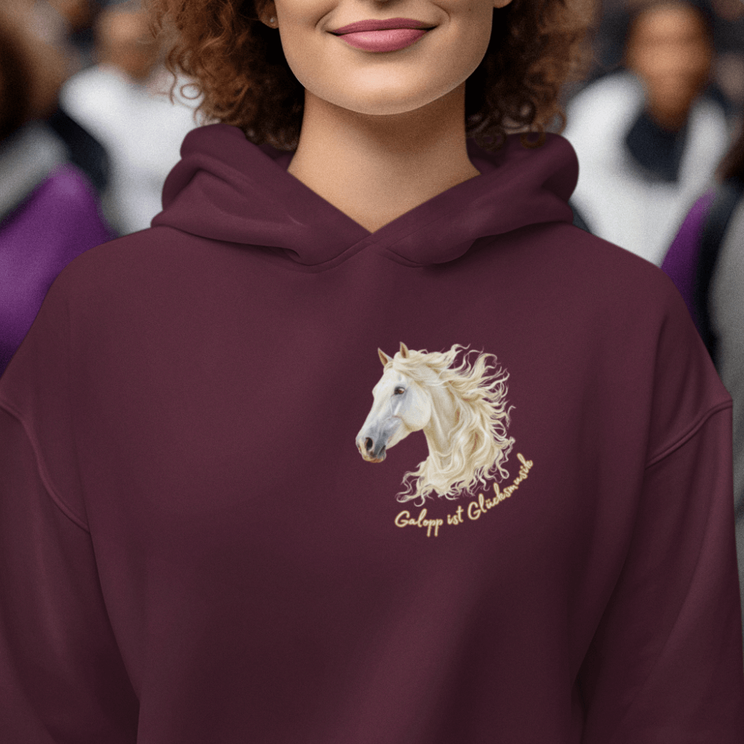 Galopp - Bio-Hoodie für Damen