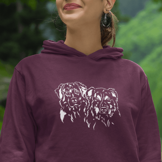 Aussie Love - Bio Hoodie für Damen