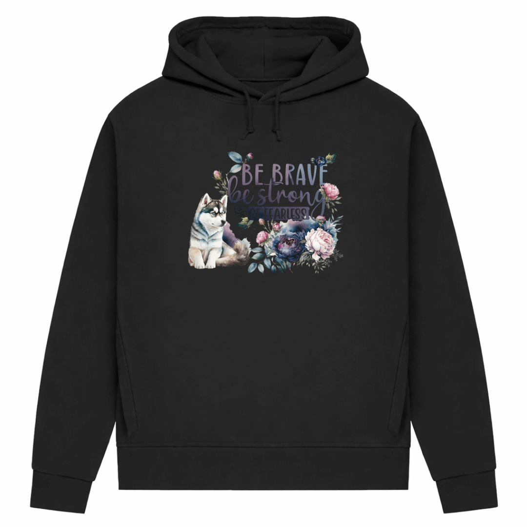 Be Strong – Hoodie aus Bio-Baumwolle für Damen