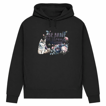 Be Strong – Hoodie aus Bio-Baumwolle für Damen
