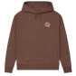 Damen Bio-Hoodie mit kleiner Patchwork-Pfote | Hundeliebe
