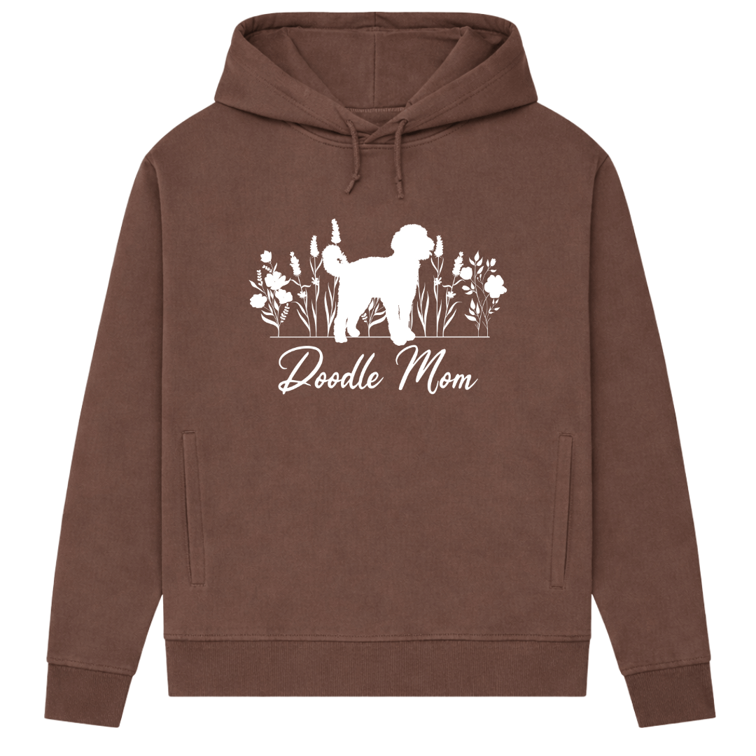 Doodle Mom – Hoodie aus Bio-Baumwolle für Damen